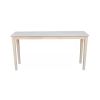 Unfinished Solid Wood 5-ft. Farmhouse Console Sofa Table