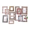 16 Pcs Vintage Paper Picture Frame Stickers Photo Album Border Scrapbooking Supplies for Journal Diary Planner