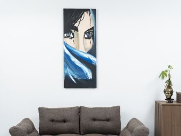 Wandela Wall Canvas Paintings 47'' x 19''