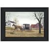 "Goin' to Market" By Billy Jacobs, Ready to Hang Framed Print, Black Frame