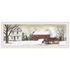 "Christmas Trees for Sale" By Billy Jacobs, Ready to Hang Framed Print, White Frame