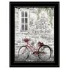 "Life is a Journey" by Lori Deiter, Ready to Hang Framed Print, Black Frame