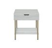 Whitman - Square End Table - White