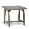 Sawhorse - End Table - Distressed Grey