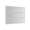 Wall Shelf 30" H, 3 Shelves, White