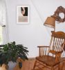 "I DO" by Artisan Bonnie Mohr , Ready to Hang Framed Print, White Frame