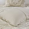 Tufted Cotton Chenille Medallion Comforter Set