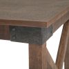 Harding - End Table - Distressed Dark Brown