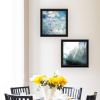 Trendy Decor 4U 2 Pc Vignette Sail Away Black Framed Wall Art for Living Room, Bedroom Wall Art Print for Home Decor by Bluebird Barn