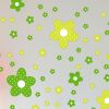 Green Floral Design - Large Wall Decals Stickers Appliques Home Decor