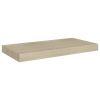 Floating Wall Shelf Oak 19.7"x9.1"x1.5" MDF