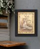 "Wash Day" by Mary Ann June, Ready to Hang Framed Print, Black Frame