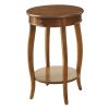 Walnut End Table with 1-Drawer