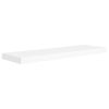 Floating Wall Shelf White 31.5"x9.3"x1.5" MDF