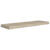 Floating Wall Shelf Oak 31.5"x9.3"x1.5" MDF