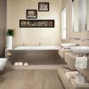 "COUNTRY BATH 1" 3-Piece Vignette by Pam Britten, Black Frame