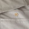 5 Piece Organic Cotton Oversized Comforter Cover Set w/removable insert Natural King/Cal King