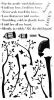 Poetry Cat - Hemu Wall Decals Stickers Appliques Home Decor 12.6 BY 23.6 Inches