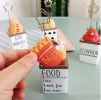 4 Pack Card Photo Holders Resin Food Theme Desk Decor Table Number Memo Clip Holder