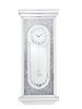 Noralie Mirrored & Faux Diamonds Wall Clock
