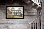 "Summer Afternoon" by Billy Jacobs, Ready to Hang Framed Print, Black Frame