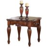 Cherry End Table with Turned Fluted Leg