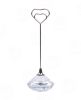 2 Pack Crystal Base Memo Clip Holder Stand for Photo Card Menu Table Number