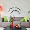 Christmas Alphabet - Hemu Wall Decals Stickers Appliques Home Decor 9.4 BY 16.5 Inches