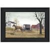 "Goin' to Market" By Billy Jacobs, Ready to Hang Framed Print, Black Frame