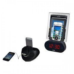 Easy Dok Alarm Clock With Universal Smart Phone Cradle (pack of 2)