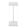 Elaina - Chair Side End Table - White