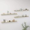 Wall Shelves 4 pcs Sonoma Oak 45.3"x3.5"x1.2"