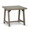 Sawhorse - End Table - Distressed Grey