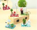 4 Pack Card Photo Holders Cute Resin Desk Decor Table Number Memo Clip Holder