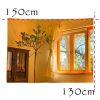 Warm Autumn Sunshine Wall Art Backdrop Tapestry Bedroom Dorm Bedside Wall Fake Window Tapestry Decor,59x51 inch