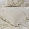 Tufted Cotton Chenille Medallion Comforter Set