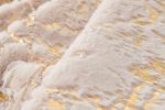 Luxury Chinchilla Faux Fur Gilded Beige Throw Blanket (60" x 80")