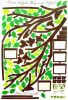 Birds And Branch - Wall Decals Stickers Appliques Home Dcor