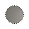 Beaded Round Wall Mirror 27"D