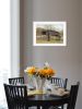 "The Old Humpback Bridge" by Billy Jacobs, Ready to Hang Framed Print, White Frame
