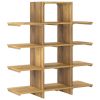 Book Cabinet 39.4"x11.8"x47.2" Solid Wood Teak