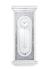 Noralie Mirrored & Faux Diamonds Wall Clock