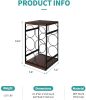 Mecor 6-Bottle Countertop Wine Rack, 3-Tier Tabletop Wood & Metal Wine Holder, Classic Design, Perfect for Home Decor, Bar, Wine Cellar, Basement
