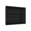 Wall Shelf 30" H, 3 Shelves, Black