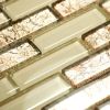 Dazzling Golden - 3-Dimensional Mosaic Decorative Wall Tile(2PC)
