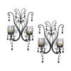 Elegant Midnight Candle Wall Sconces for Home Decor
