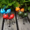 1pc/4pcs, Metal Crafts Creative Ant, Ant Metal Sculpture, Garden Ant Decor, Wall Hanging Decor, Garden Lawn Decor, Indoor Decor