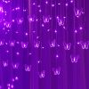 1pc LED Butterfly Curtain Fairy Lights USB Plug Firefly Twinkle String Lights; Christmas Lights Outdoor Waterproof String Lights With 10 Drops; Indoor