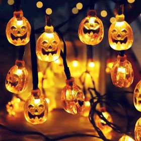 Halloween String Lights LED Pumpkin Jack-o-lanterns Lights Decorative Lights (Style: STYLE 1)