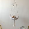 Cat Hammock Vintage Macrame Hanging Cat Beds Tassel Baskets